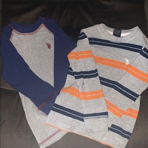 2 long sleeve shirts